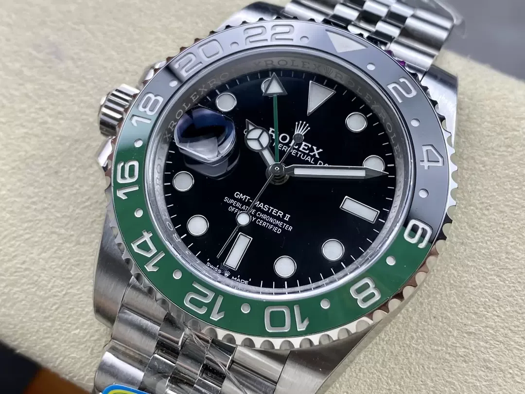 클린공장 롤렉스 GMT마스터 2 스트라이프 쥬빌레 40mm 126720 (3186 MV)