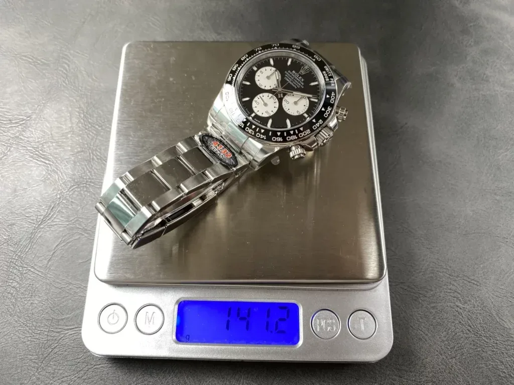 클린공장 롤렉스 데이토나 크로노그래프 블랙 다이얼 바인덱스 SS 브레이슬릿  40mm 126529