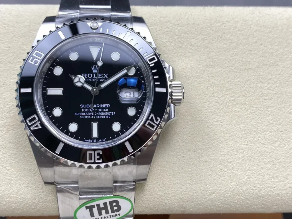 THB공장 롤렉스 서브마리너 블랙 다이얼 데이트 신형 41mm 126610