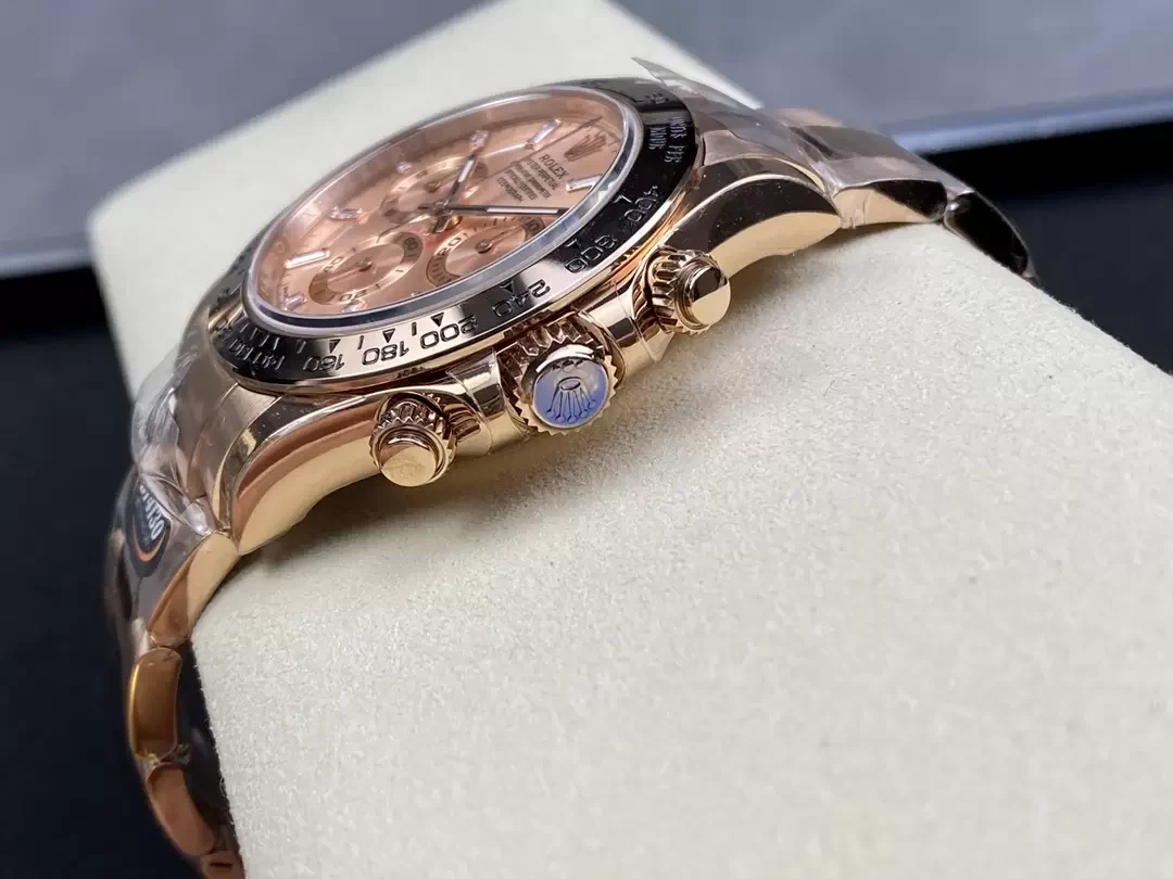 BT공장 롤렉스 데이토나 썬더스트 바게트 다이아 다이얼 로즈골드 골드 금통 116505
