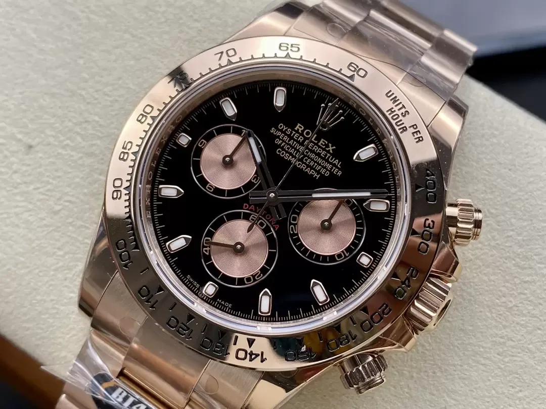 BT공장 롤렉스 데이토나 블랙 다이얼 로즈골드 골드 금통 116505