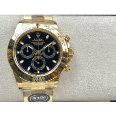 BT공장 롤렉스 데이토나 블랙 다이얼 옐로우 골드 금통 116508