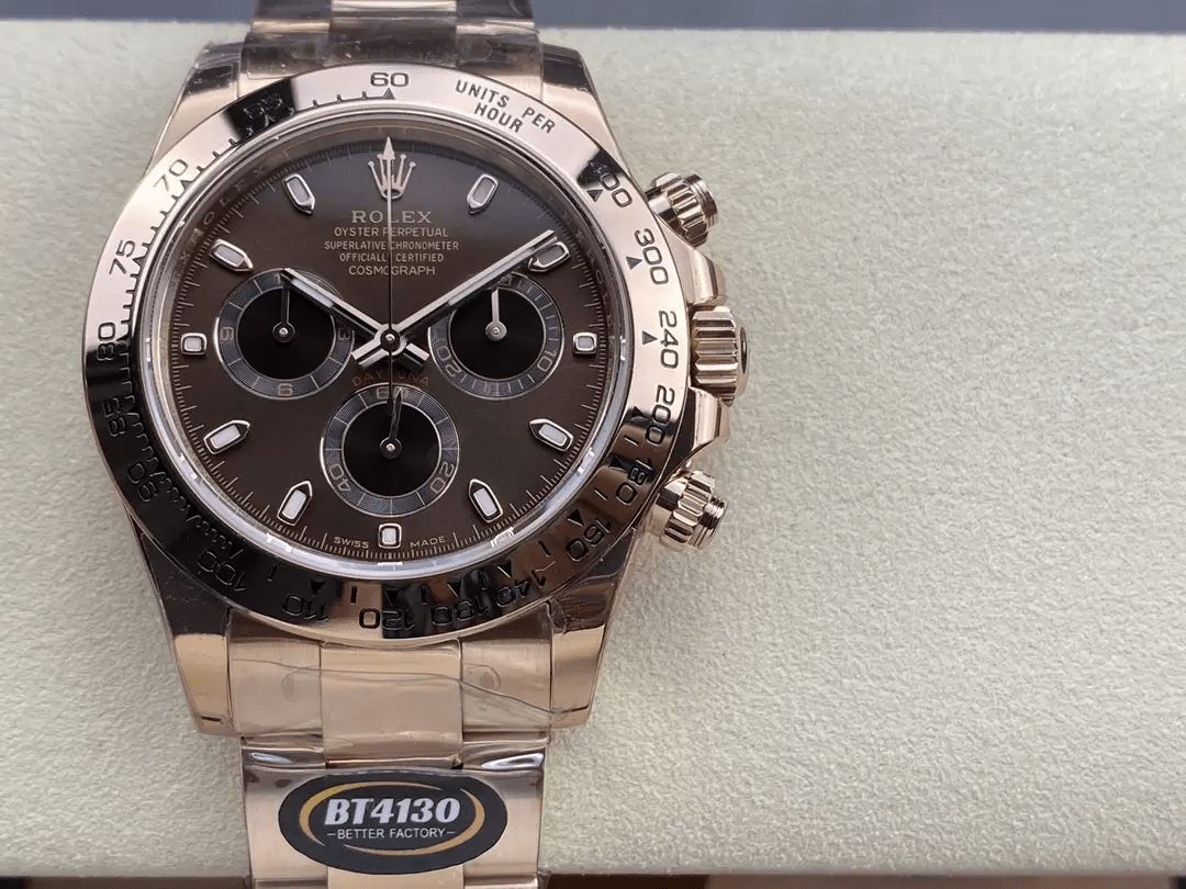 BT공장 롤렉스 데이토나 초코 다이얼 로즈골드 골드 금통 116505