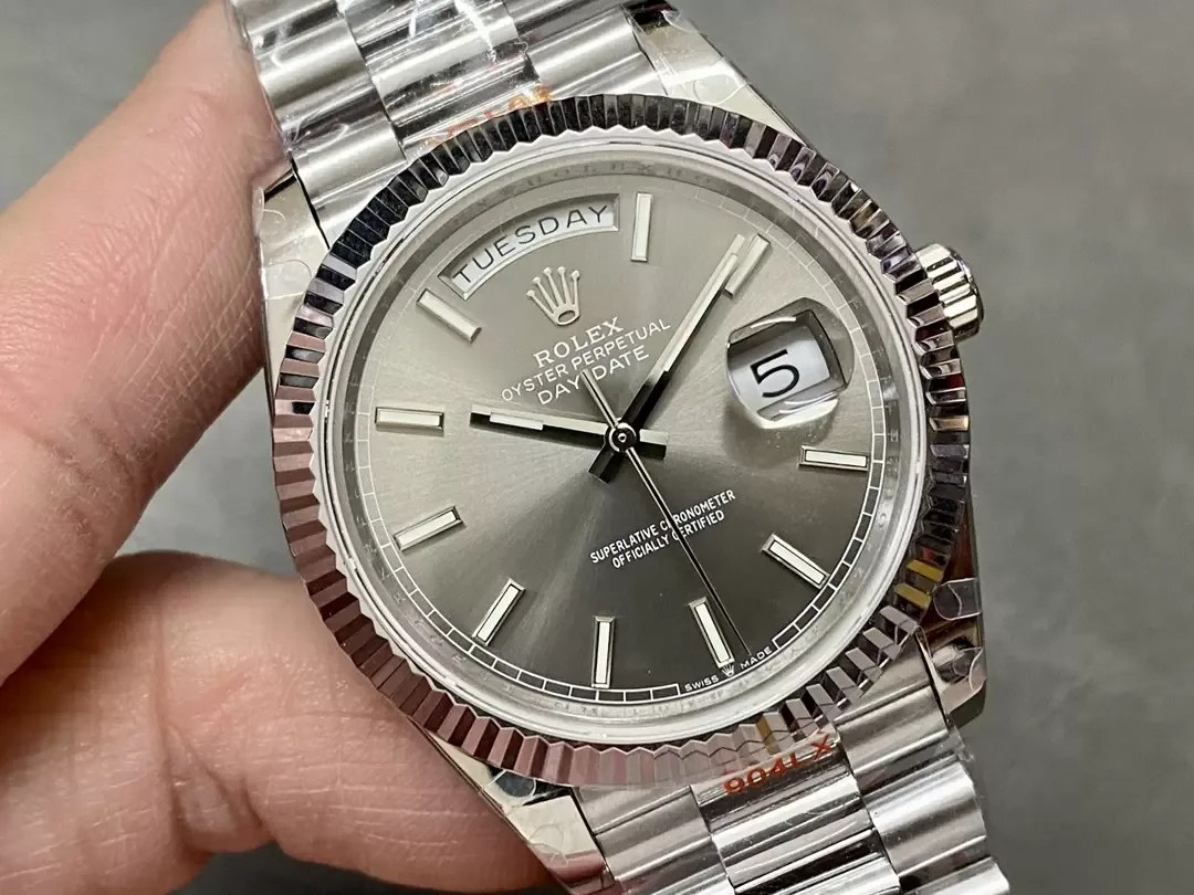 GM공장 V3 롤렉스 데이데이트 그레이 다이얼 40mm 228236
