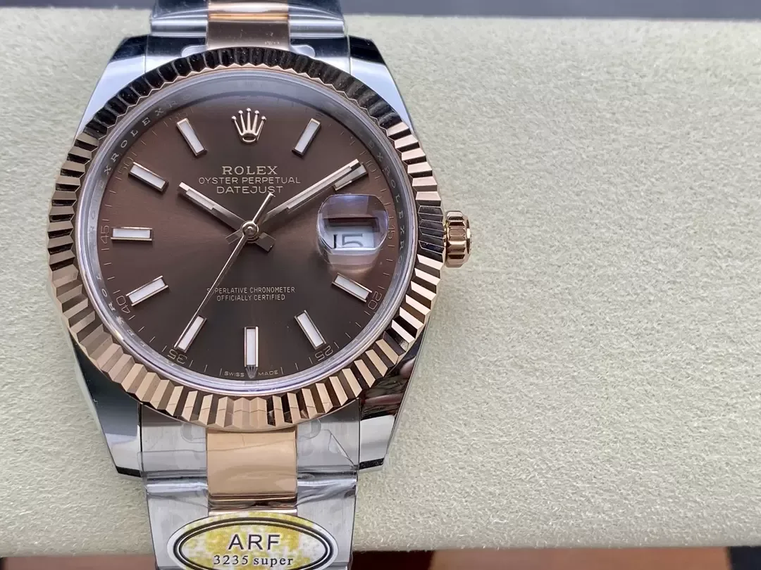 ARF공장 롤렉스 데이저스트 브라운 다이얼 콤비 오이스터 41mm 126331-001