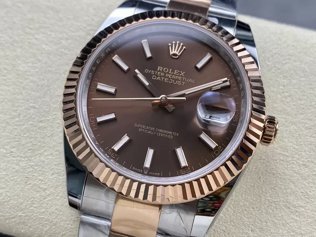 ARF공장 롤렉스 데이저스트 브라운 다이얼 콤비 오이스터 41mm 126331-001
