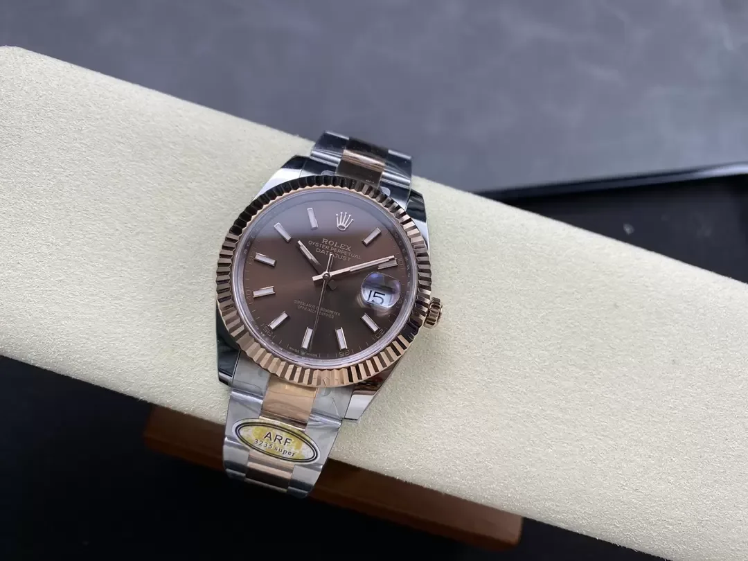 ARF공장 롤렉스 데이저스트 브라운 다이얼 콤비 오이스터 41mm 126331-001