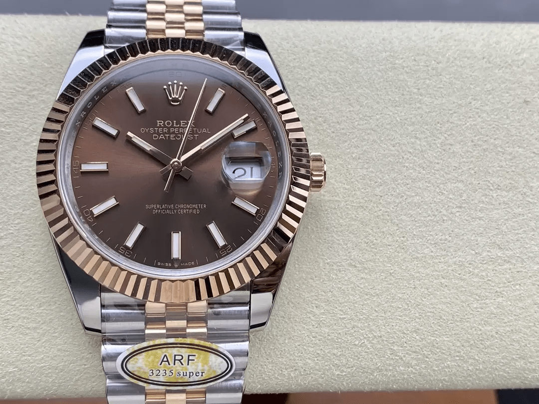 ARF공장 롤렉스 데이저스트 브라운 다이얼 콤비 쥬빌레 41mm 126331-001