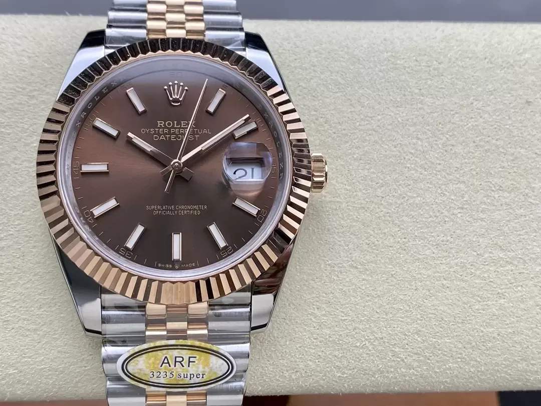 ARF공장 롤렉스 데이저스트 브라운 다이얼 콤비 쥬빌레 41mm 126331-001