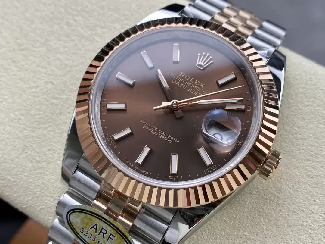 ARF공장 롤렉스 데이저스트 브라운 다이얼 콤비 쥬빌레 41mm 126331-001