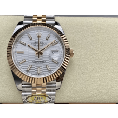 ARF공장 롤렉스 데이저스트 실버 와플 다이얼 콤비 쥬빌레 41mm 126331-0017