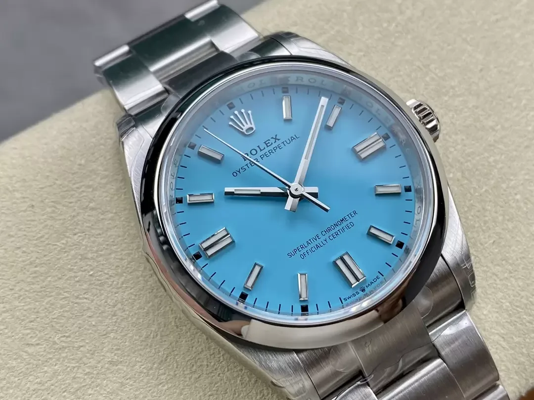 VS공장 롤렉스 오이스터 퍼페츄얼 터콰이즈 다이얼 돔베젤 36mm 오이스터 126000