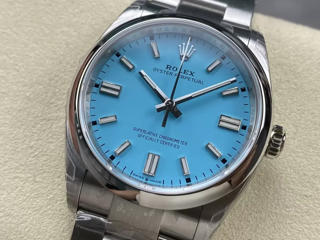 VS공장 롤렉스 오이스터 퍼페츄얼 터콰이즈 다이얼 돔베젤 36mm 오이스터 126000
