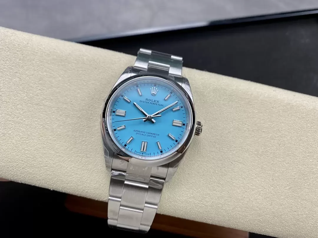 VS공장 롤렉스 오이스터 퍼페츄얼 터콰이즈 다이얼 돔베젤 36mm 오이스터 126000