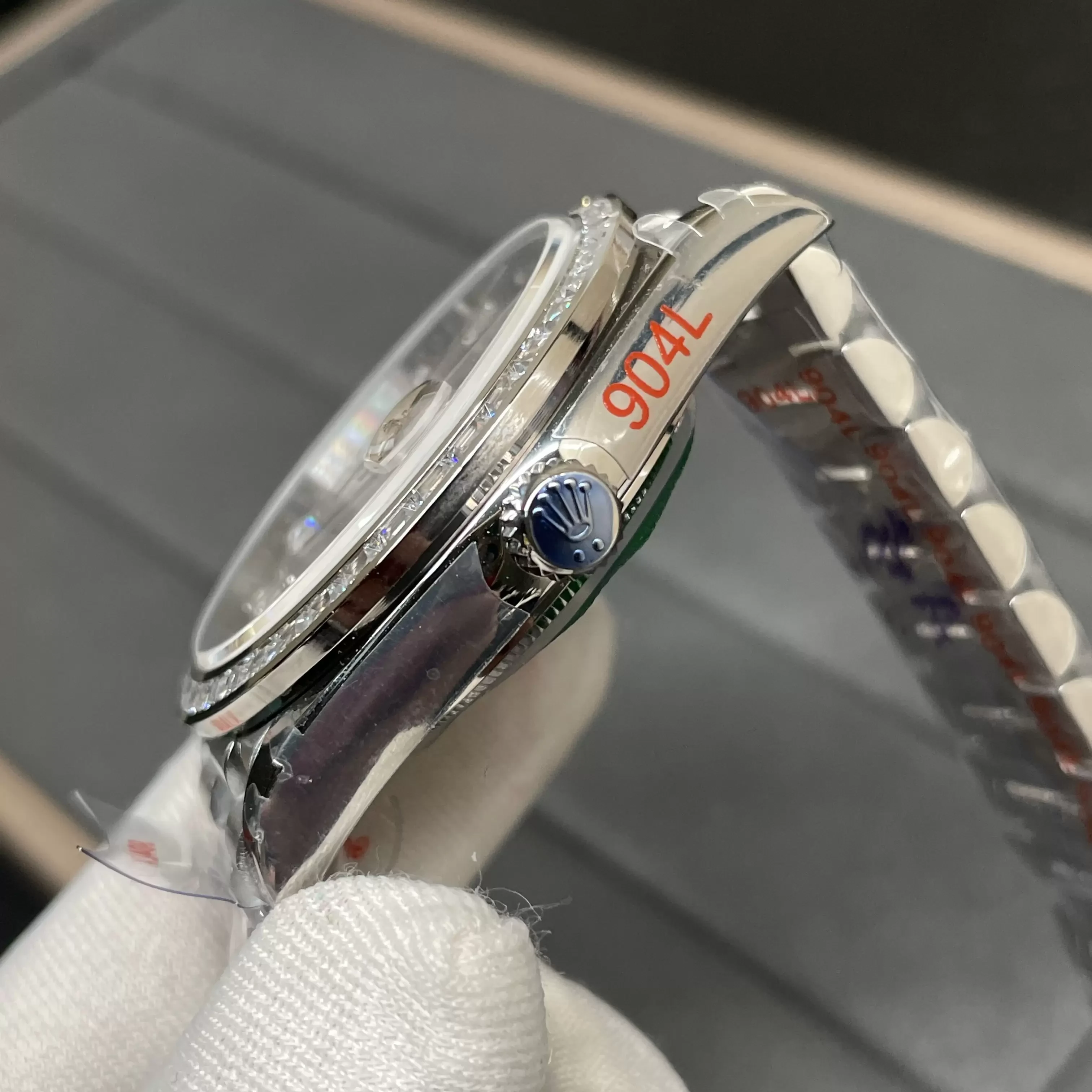 GM공장 V3 롤렉스 데이데이트 메테오 다이아 다이얼 바게트 다이아 베젤 m228236