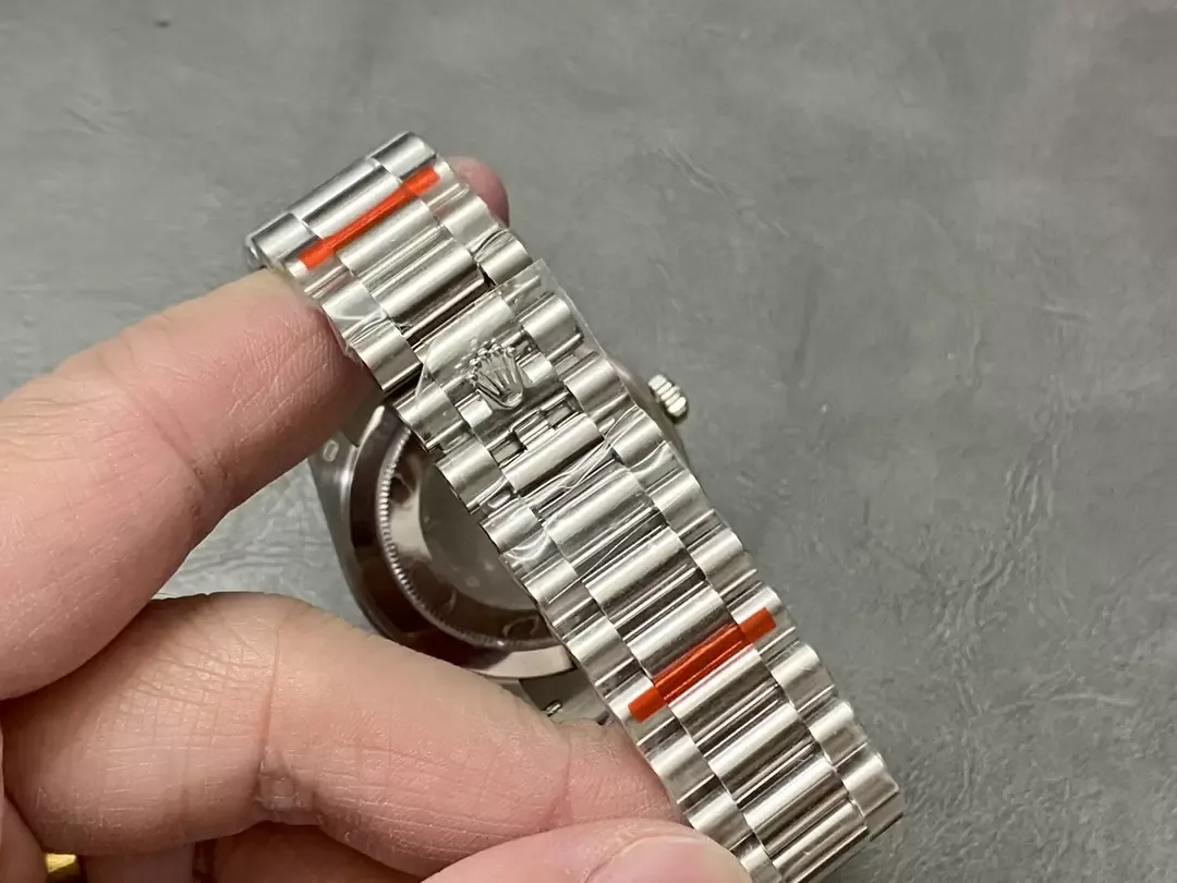 GM공장 V3 롤렉스 데이데이트 그린 아랍 다이얼 바게트 스무스 베젤 m228236