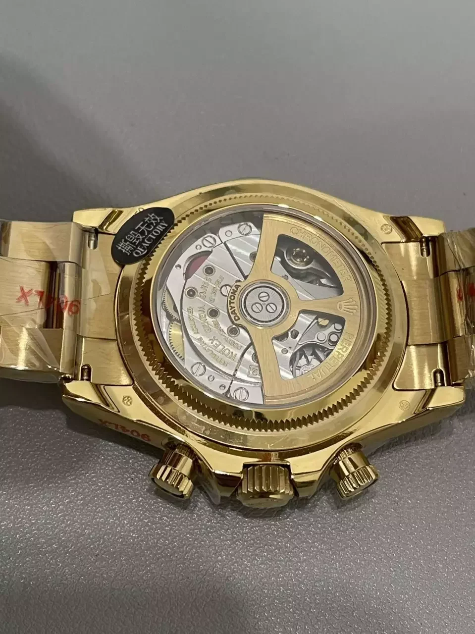 QF공장 롤렉스 코스모그래프 롤렉스 데이토나 르망24 100주년 옐로우 골드 126529LN