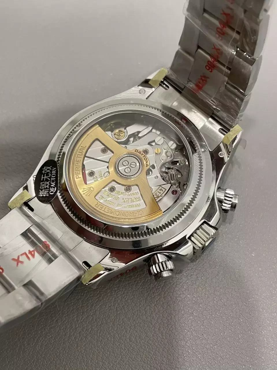 QF공장 롤렉스 코스모그래프 롤렉스 데이토나 르망24 100주년 화이트 골드 126529LN