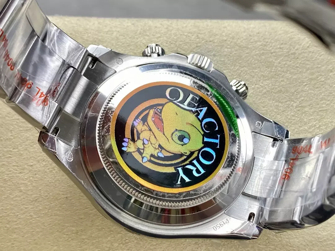 QF공장 롤렉스 코스모그래프 데이토나 플래티넘 아랍 다이얼 화이트 골드 금통 m126506