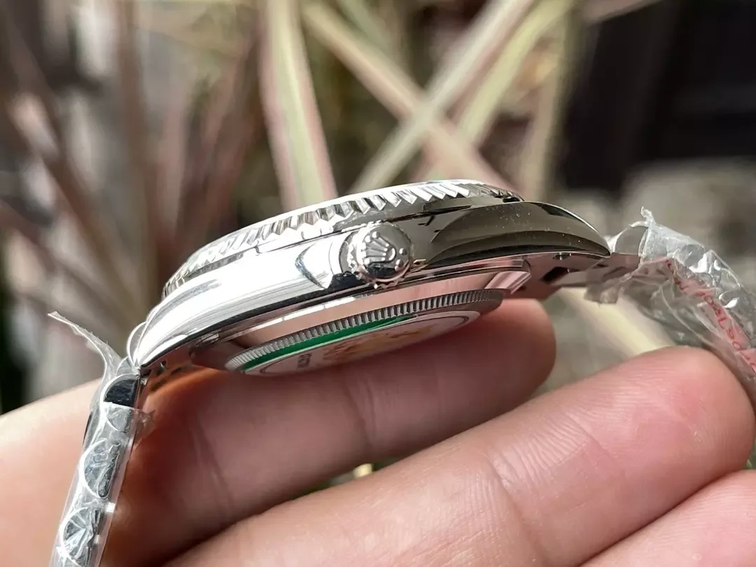 KF공장 롤렉스 데이데이트 청판 다이얼 화이트 골드 금통 40mm 228239