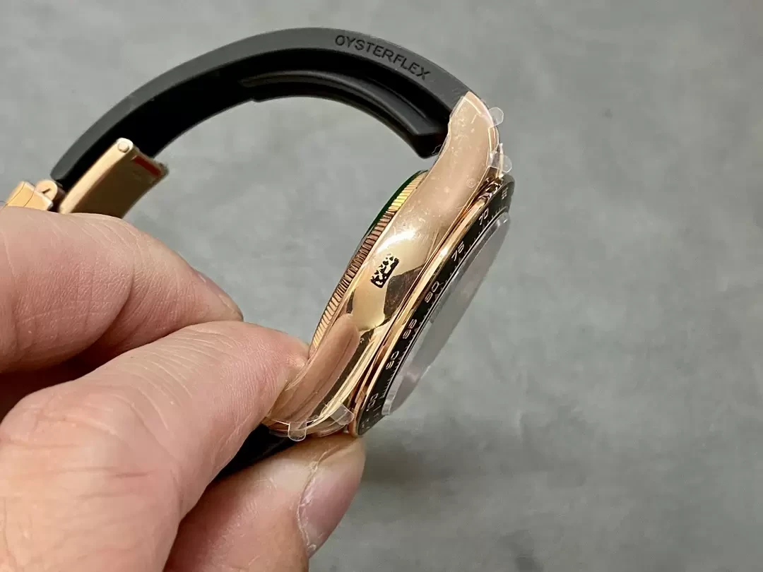 QF공장 롤렉스 코스모그래프 데이토나 썬더스트 다이얼 로즈골드 금통 러버밴드 m126515