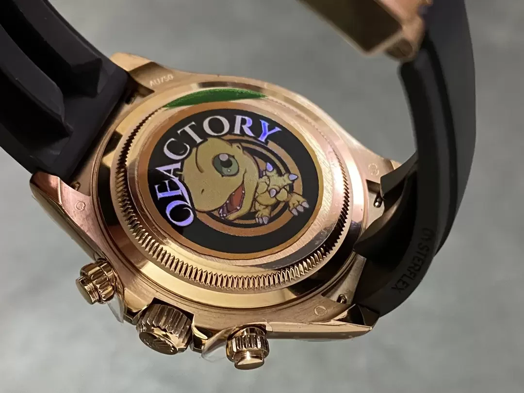 QF공장 롤렉스 코스모그래프 데이토나 썬더스트 다이얼 로즈골드 금통 러버밴드 m126515