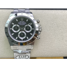 클린공장 롤렉스 데이토나 크로노그래프 검판 다이얼 바인덱스 SS 브레이슬릿 40mm 116509