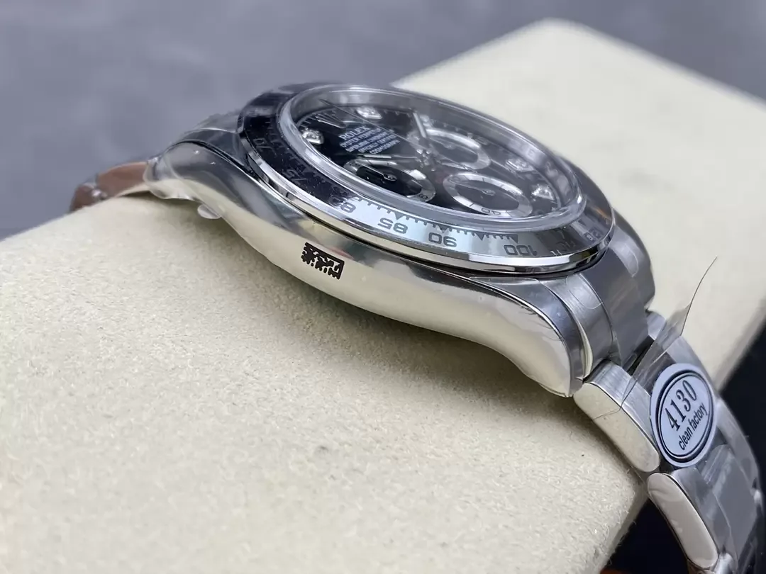 클린공장 롤렉스 데이토나 크로노그래프 검판 다이얼 8P다이 SS 브레이슬릿 40mm 116509