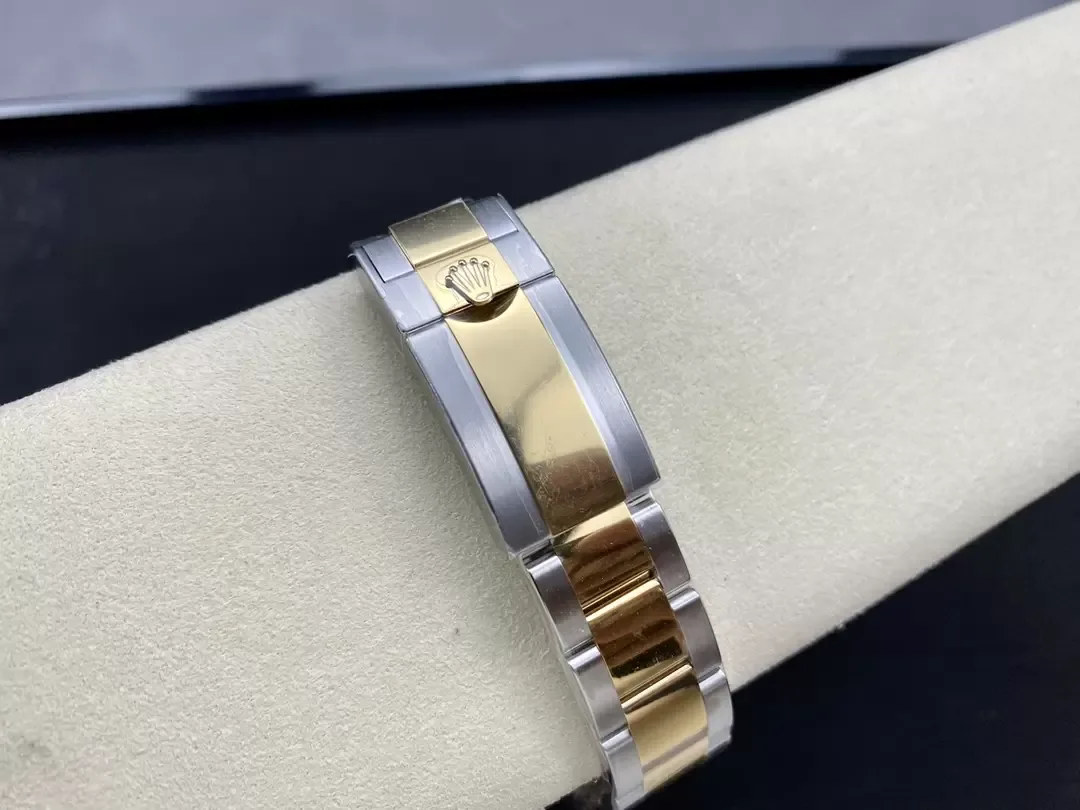 클린공장 롤렉스 데이토나 크로노그래프 검판 다이얼 8P다이아 YG 콤비 40mm 116503