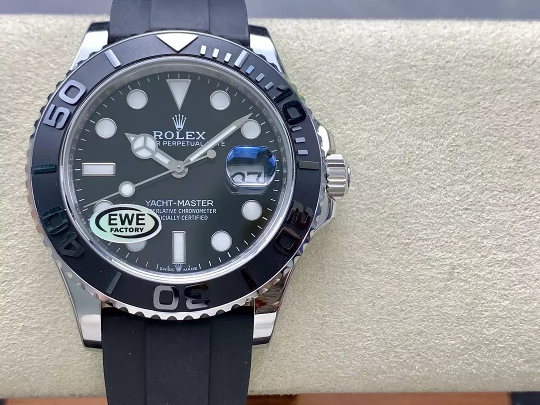 EW공장 롤렉스 요트마스터 블랙 다이얼 40mm 226659