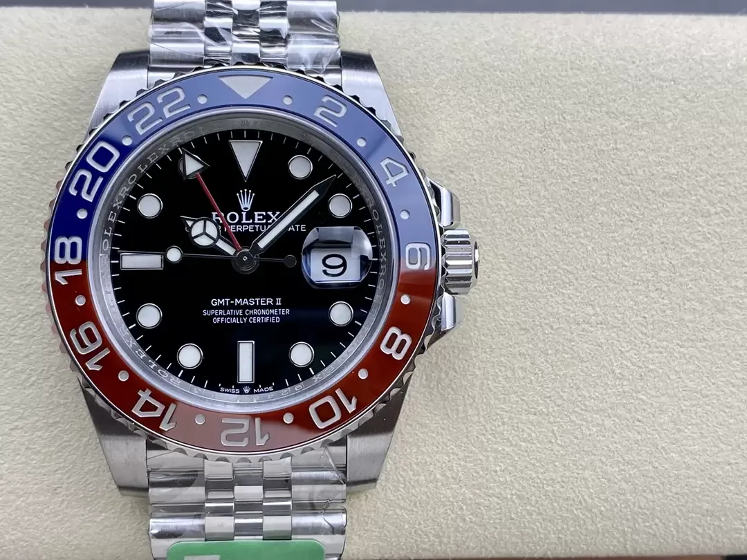 C+공장 롤렉스 GMT마스터 2 펩시 쥬빌레 m126710blro