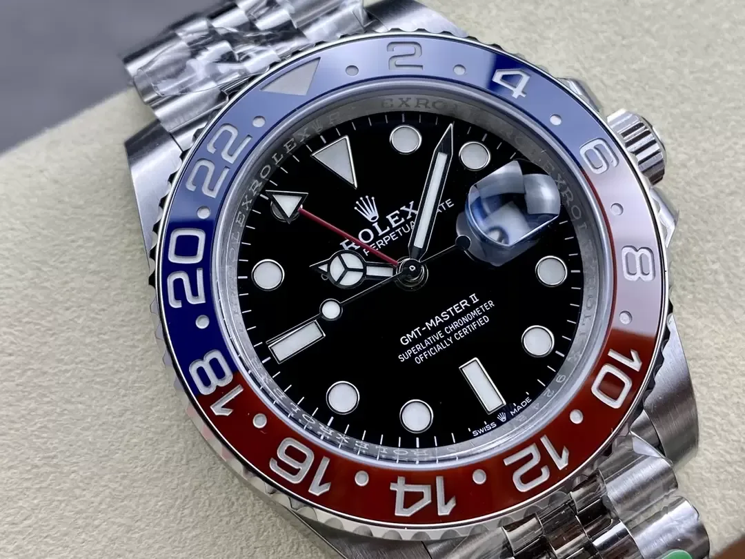 C+공장 롤렉스 GMT마스터 2 펩시 쥬빌레 m126710blro