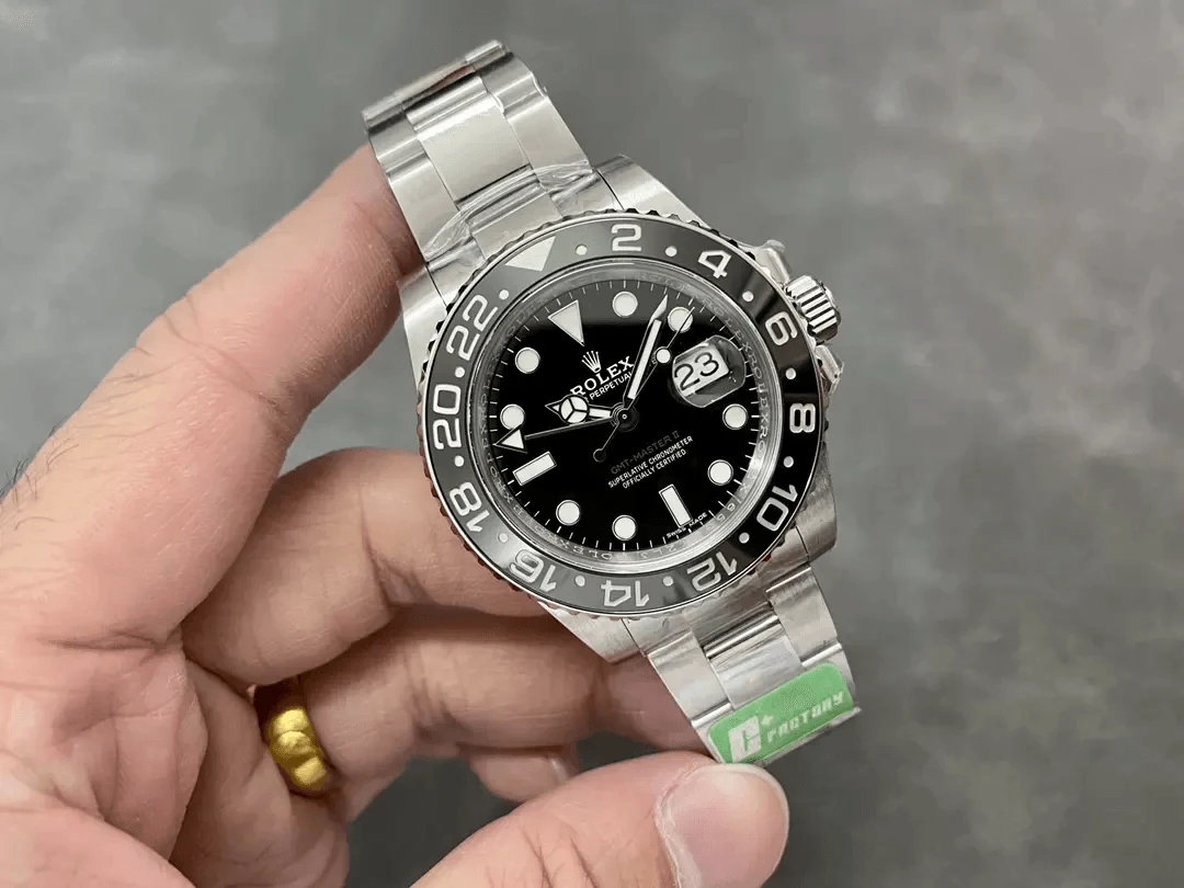 C+공장 롤렉스 GMT 마스터2 블랙 다이얼 40mm 116710LN