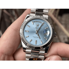 KF공장 롤렉스 데이데이트 플래티넘 다이아 다이얼 화이트 골드 금통 40mm 228235