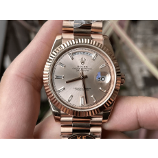 KF공장 롤렉스 데이데이트 썬더스트 다이아 다이얼 로즈골드 금통 40mm 228235