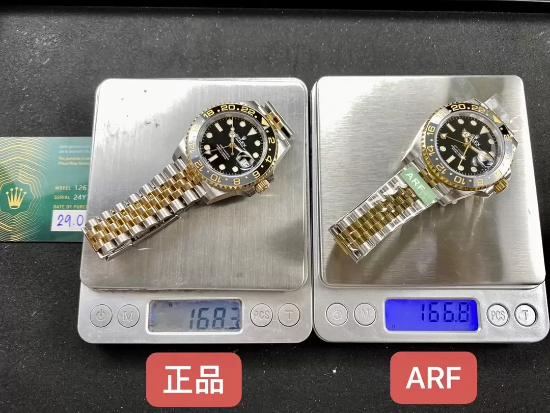 ARF공장 롤렉스 GMT 마스터2 호랑이 쥬빌레 m126713grnr