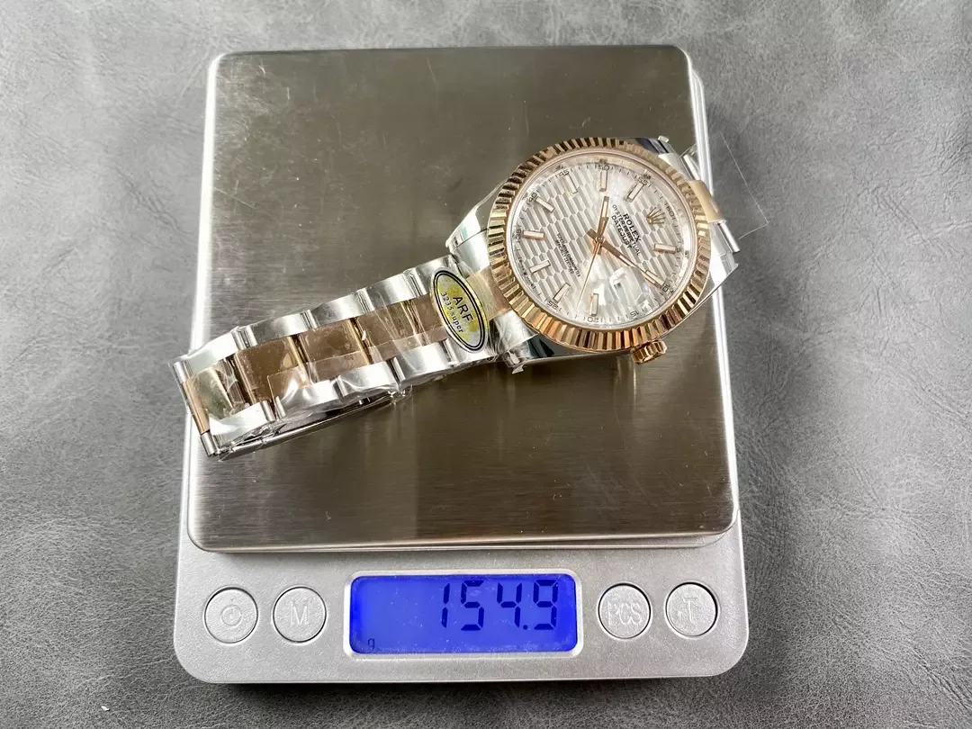 ARF공장 롤렉스 데이저스트 와플 실버 다이얼 로즈골드 콤비 오이스터 41mm