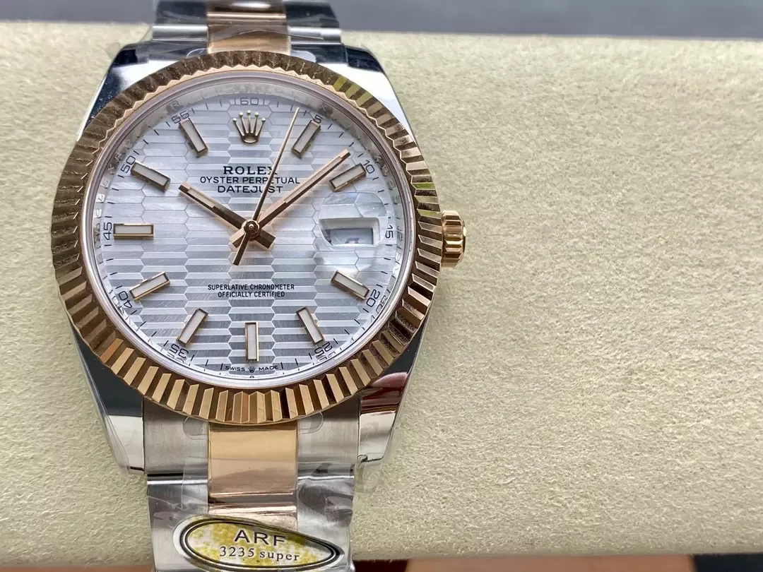 ARF공장 롤렉스 데이저스트 와플 실버 다이얼 로즈골드 콤비 오이스터 41mm
