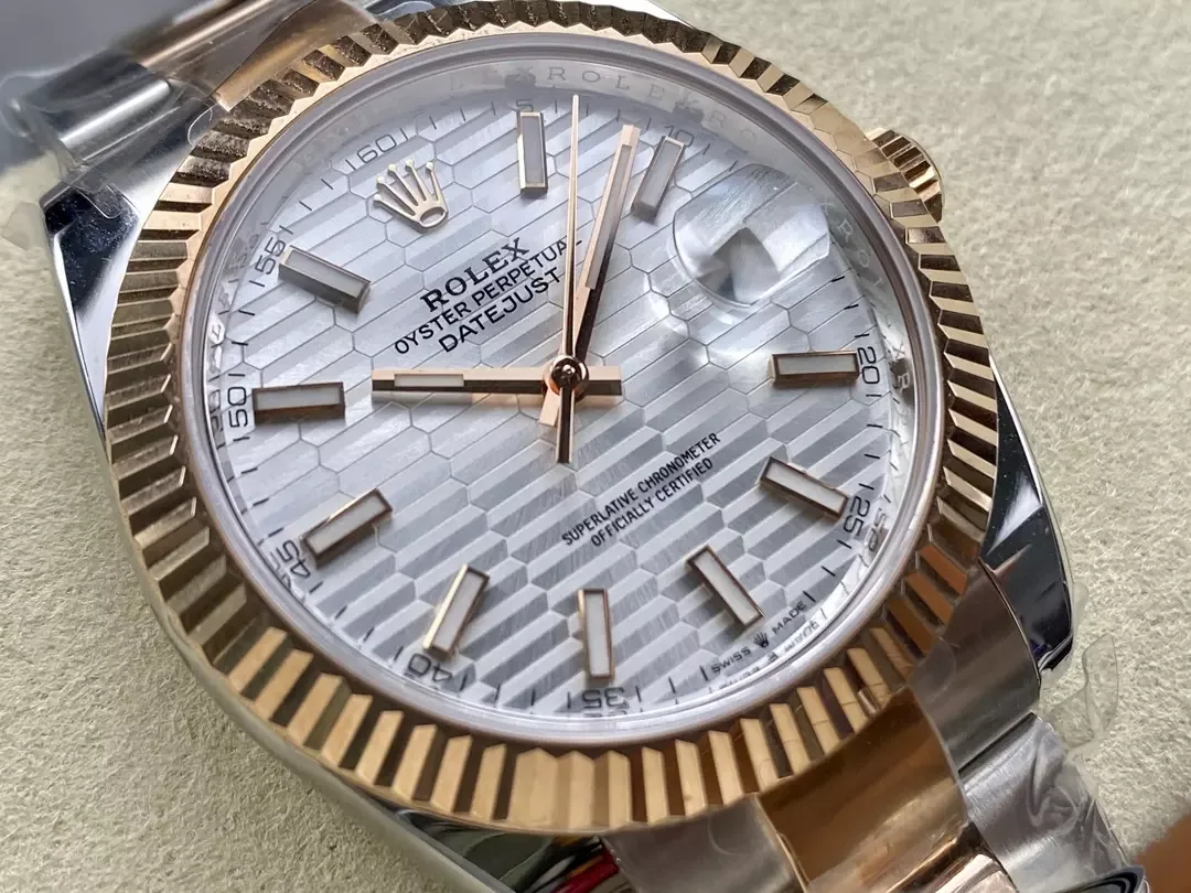 ARF공장 롤렉스 데이저스트 와플 실버 다이얼 로즈골드 콤비 오이스터 41mm