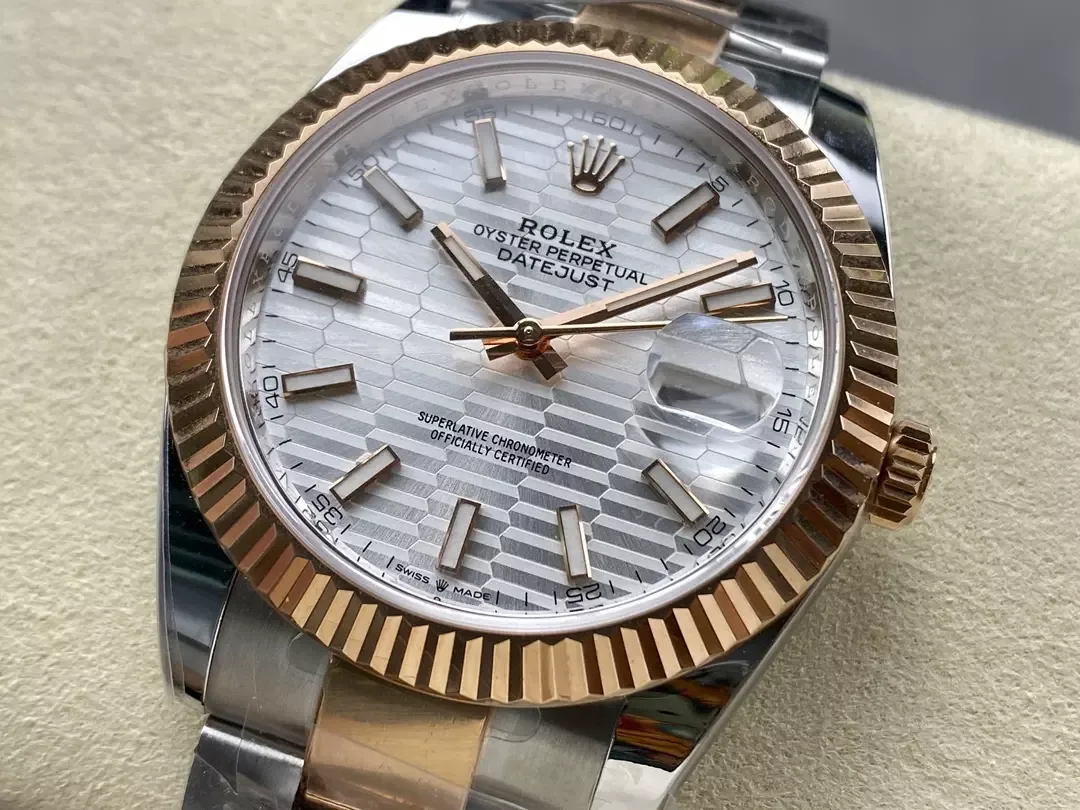 ARF공장 롤렉스 데이저스트 와플 실버 다이얼 로즈골드 콤비 오이스터 41mm