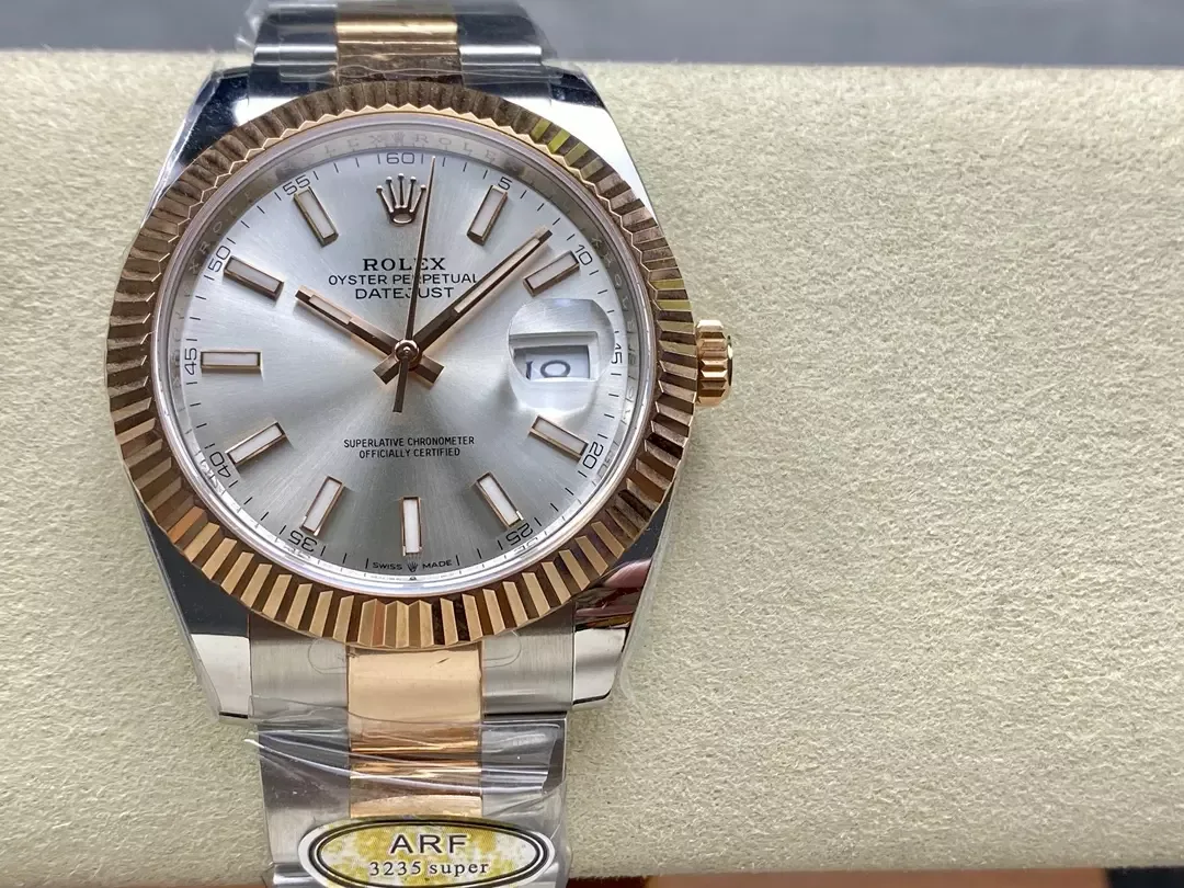 ARF공장 롤렉스 데이저스트 실버 다이얼 로즈골드 콤비 오이스터 41mm