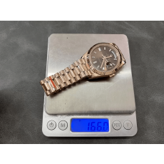 GM공장 V3 롤렉스 데이데이트 브라운 다이아 다이얼 로즈골드 금통 40mm 228235