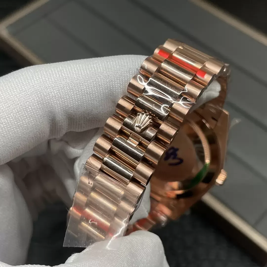 GM공장 V3 롤렉스 데이데이트 올리브 그린 다이얼 로즈골드 금통 40mm 228235