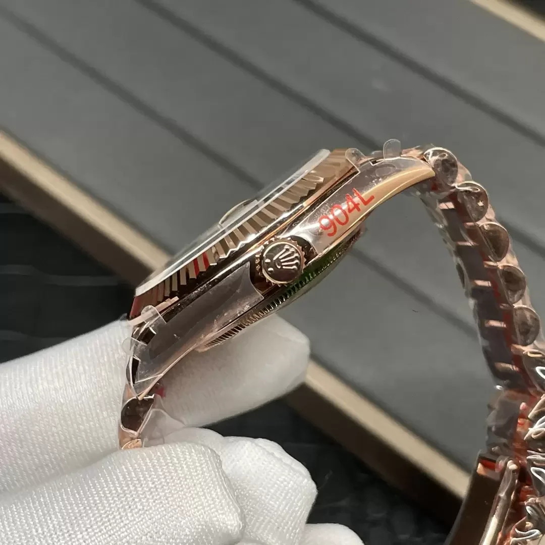 GM공장 V3 롤렉스 데이데이트 올리브 그린 다이얼 로즈골드 금통 40mm 228235