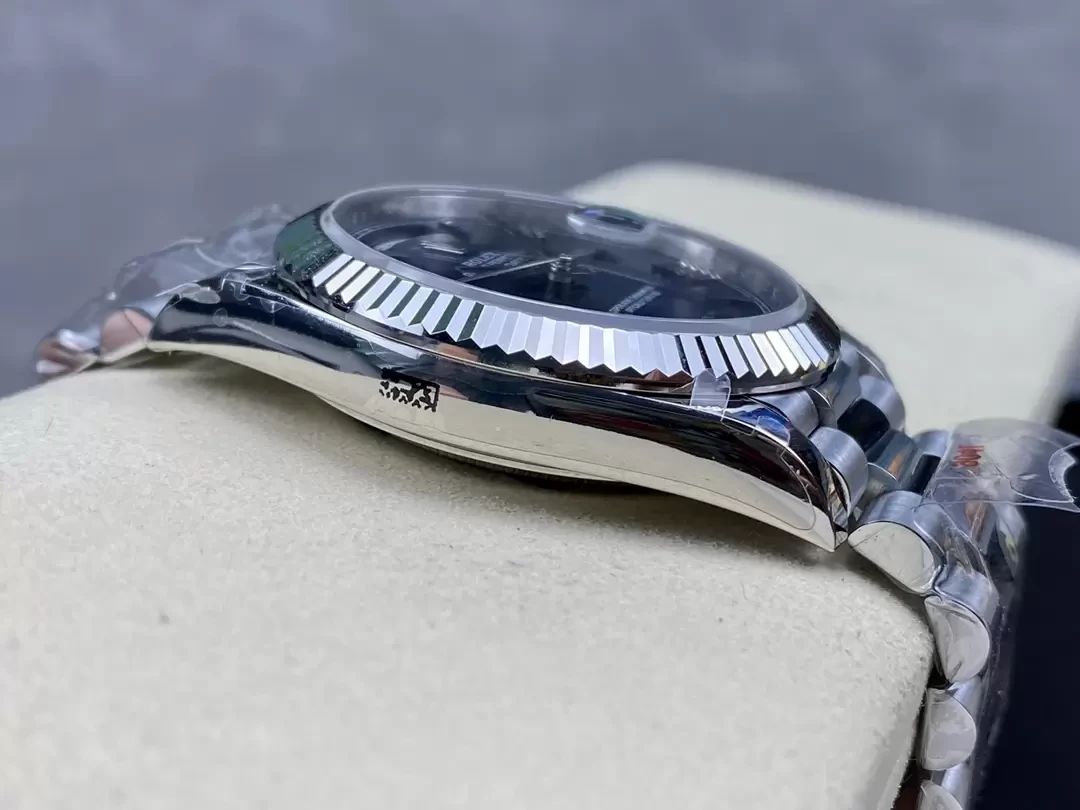 GM공장 V3 롤렉스 데이데이트 청판 다이얼 화이트 골드 금통 40mm m228236