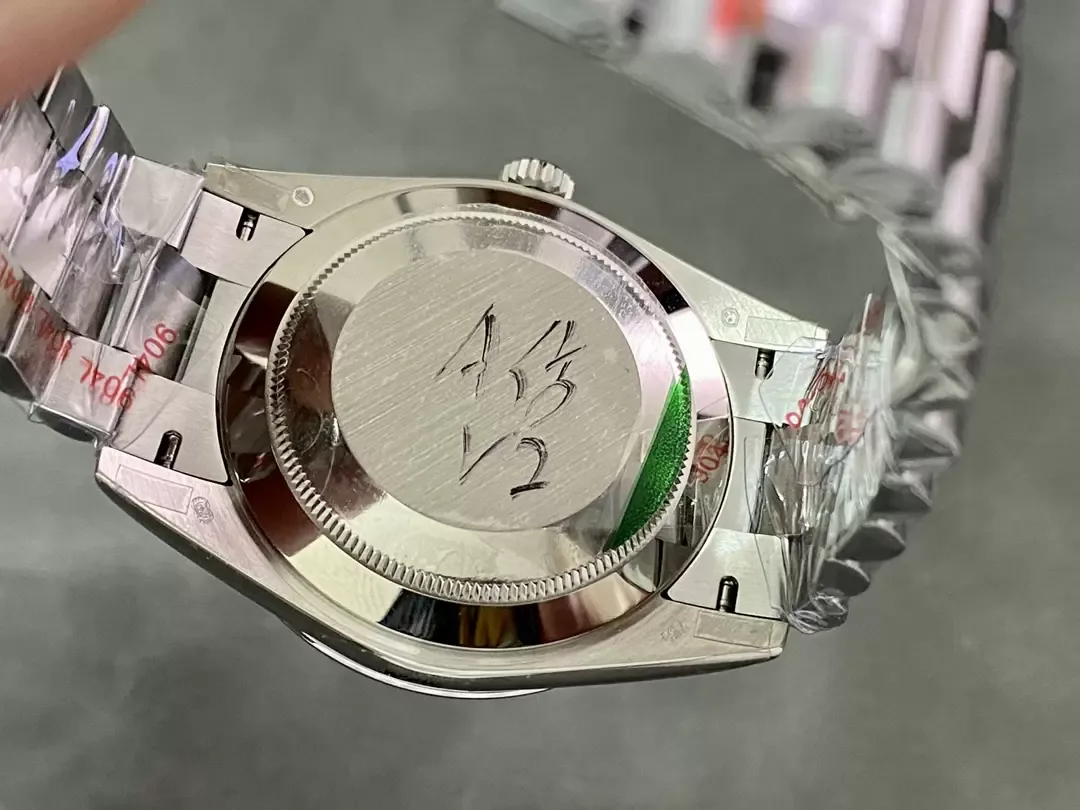 GM공장 V3 롤렉스 데이데이트 블랙 다이아 다이얼 화이트 골드 금통 40mm m228236