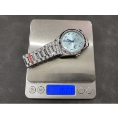 GM공장 V3 롤렉스 데이데이트 플래티넘 아랍 다이얼 화이트 골드 금통 40mm m228236