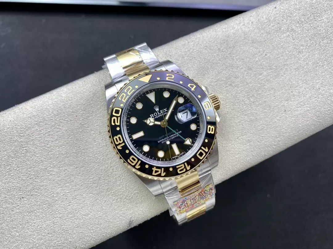 클린공장 롤렉스 GMT마스터 2 블랙 다이얼 콤비 오이스터 40mm 116713 LN