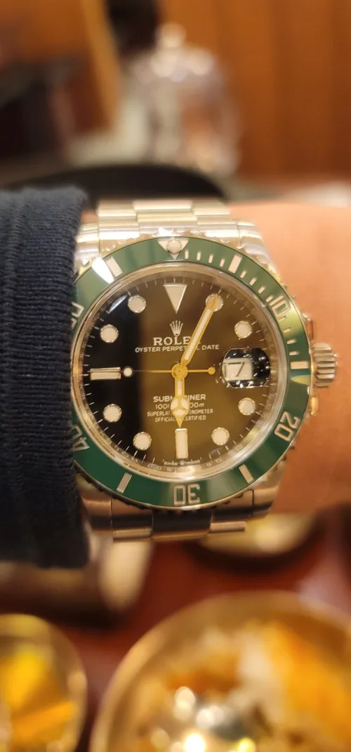 클린공장 롤렉스 신형 서브마리너 스타벅스 검판 41mm 126610