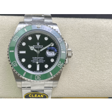 클린공장 롤렉스 신형 서브마리너 스타벅스 검판 41mm 126610